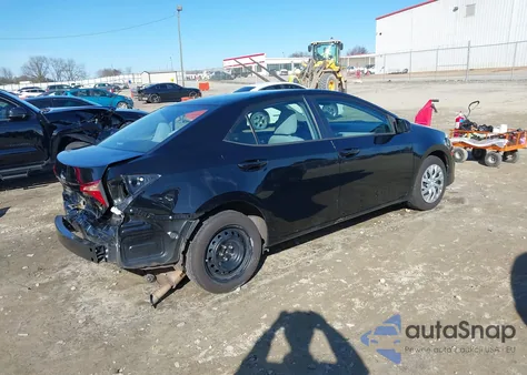 2019 Toyota Corolla Le из США, поврежденный, VIN 2T1BURHEXKC219851